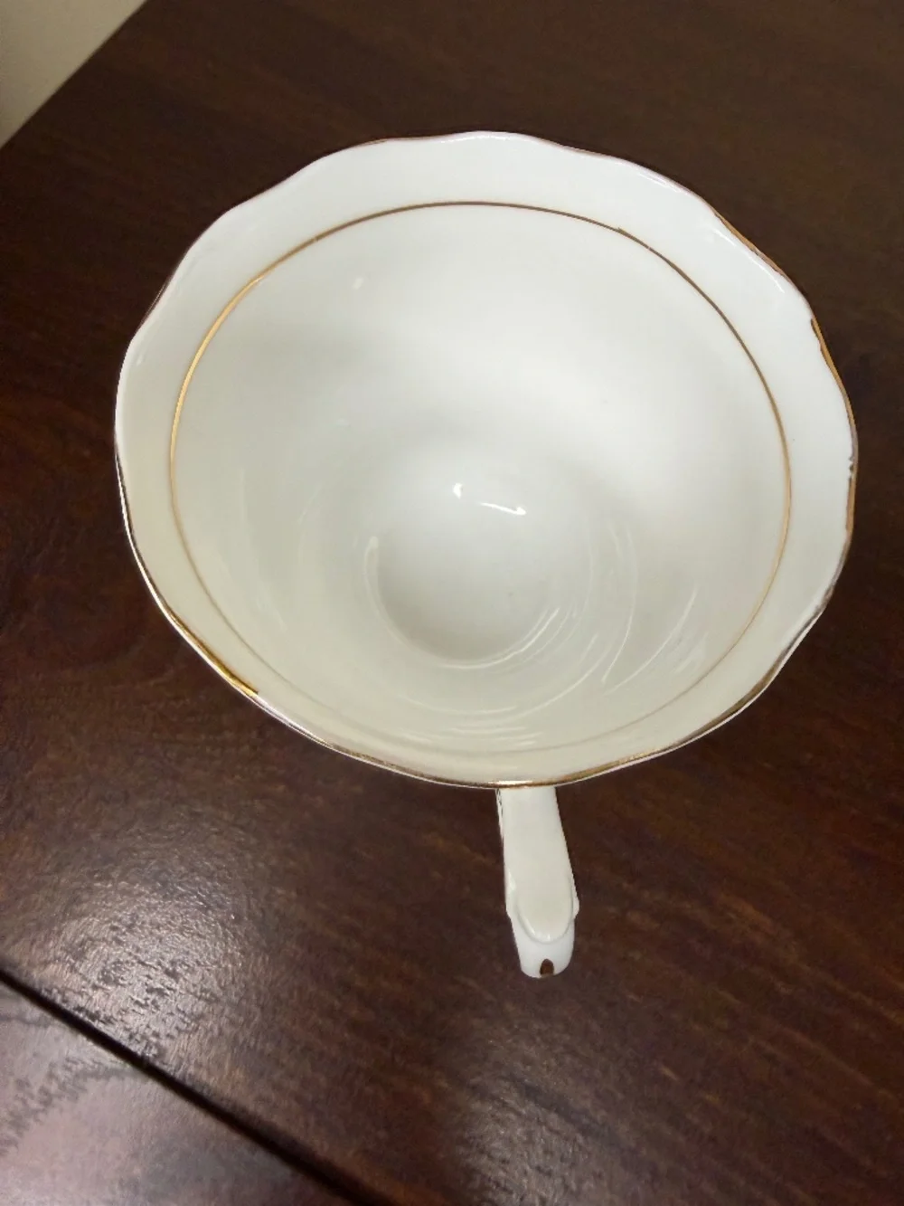Vintage Colclough Cornflower Blue White Tea Cup & Saucer Set England Gilt Gold
